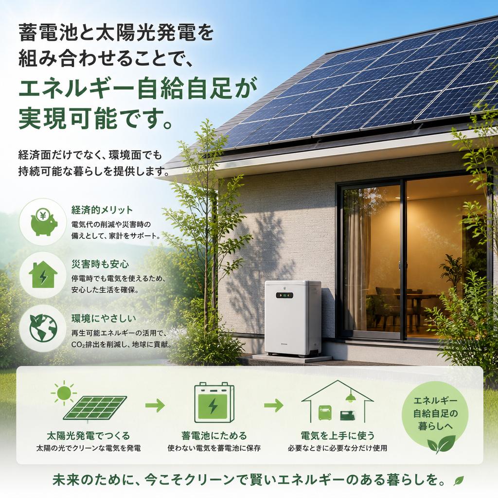 エネルギー自給自足のメリット