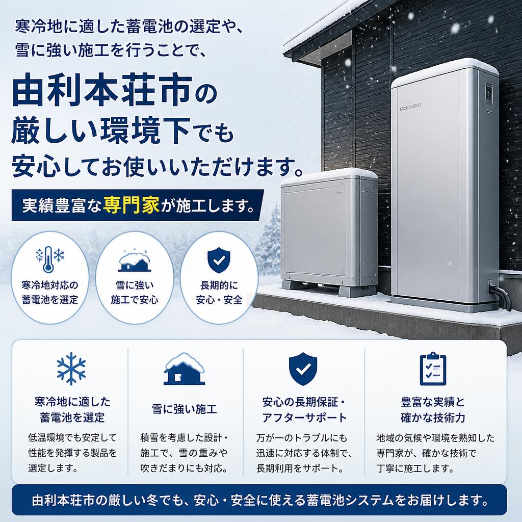 雪国特有の安心施工