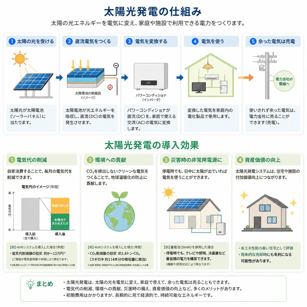 2. 太陽光発電の仕組み