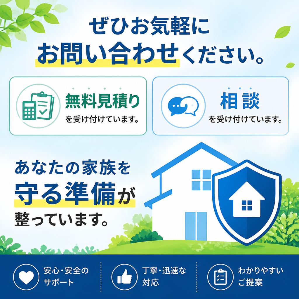 お問い合わせ - あなたの未来を守るために
