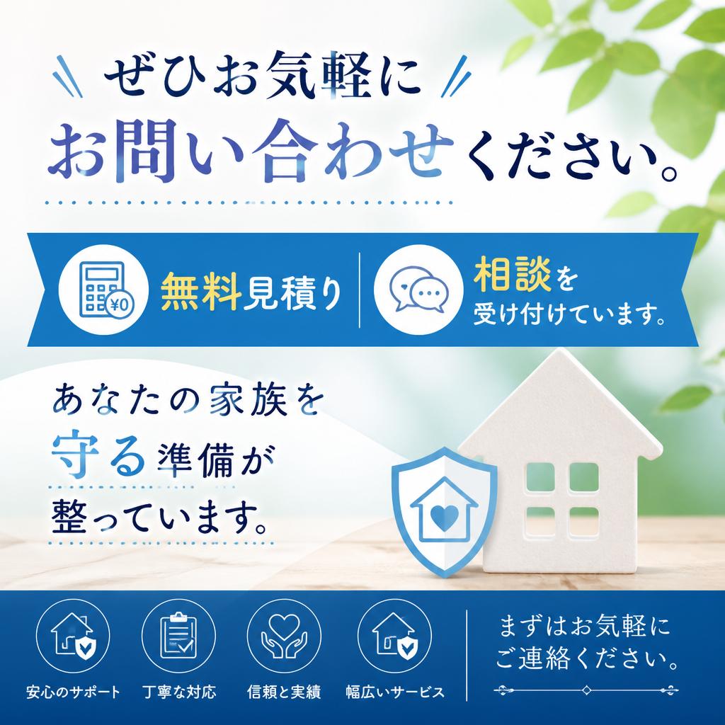 お問い合わせ - あなたの未来を守るために