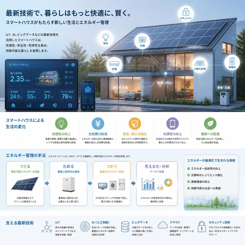 4. スマートハウスの利点