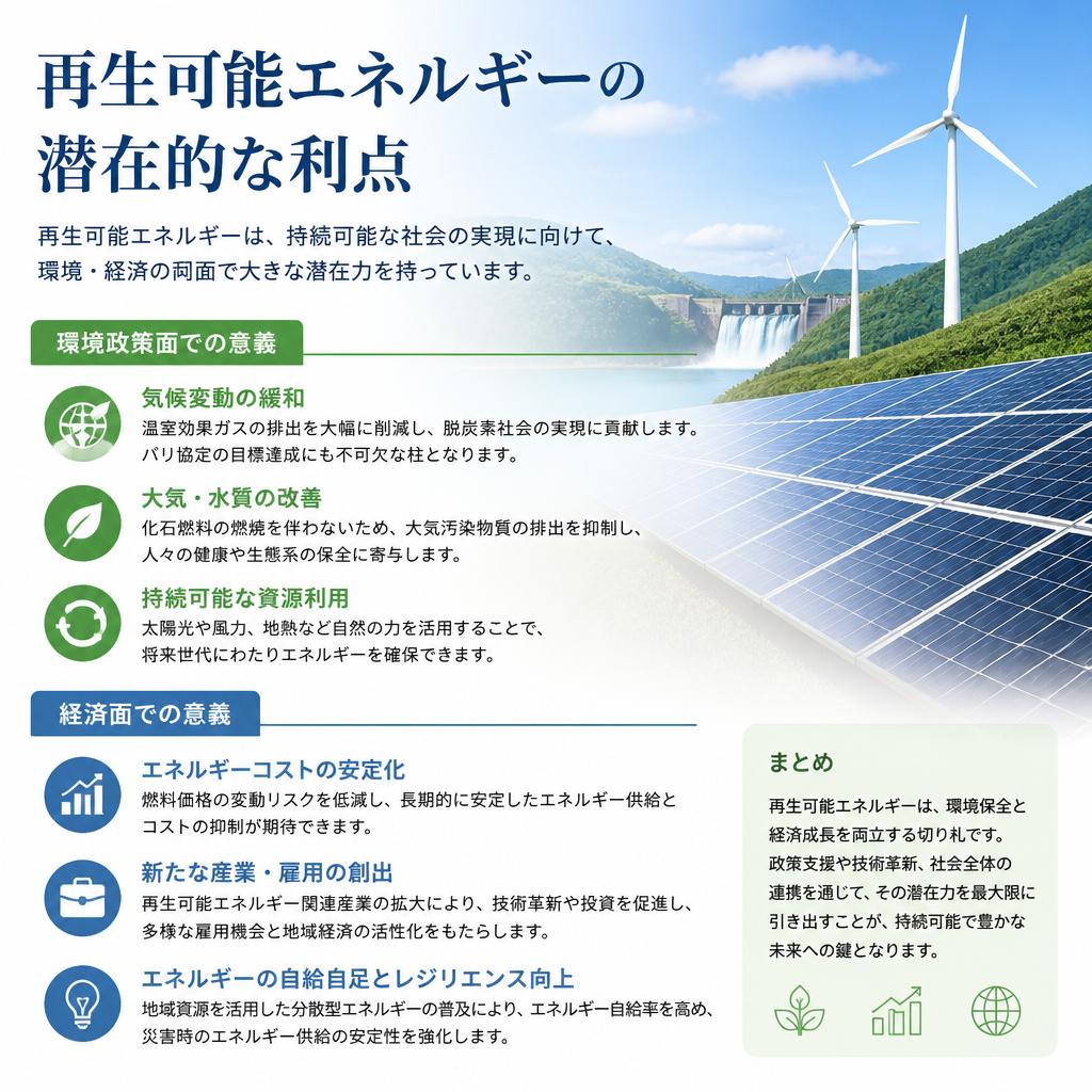 再生可能エネルギーの必要性