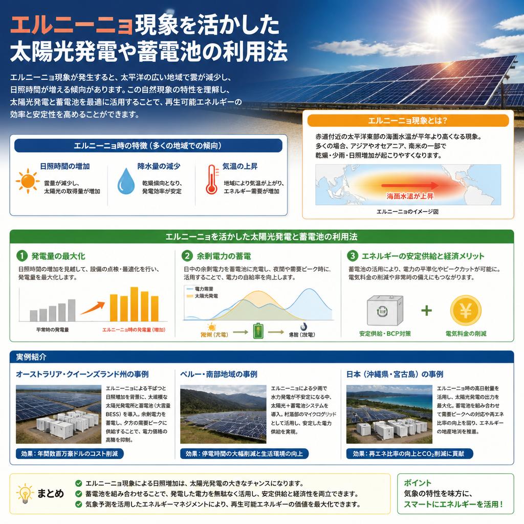 エルニーニョを利用したエコライフ