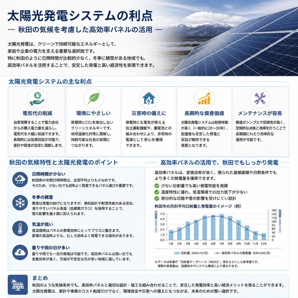 2. 太陽光発電システムの導入メリット