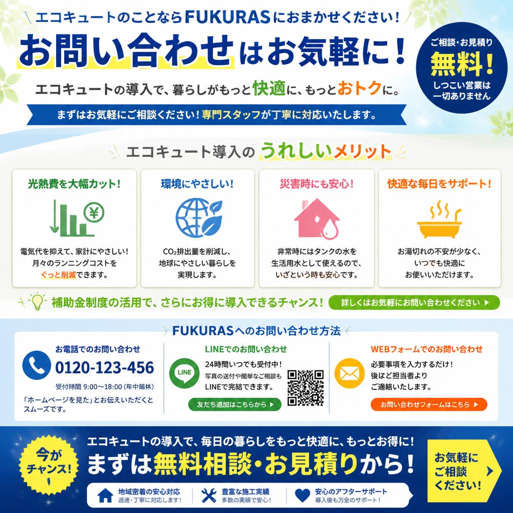まずはお問い合わせを！